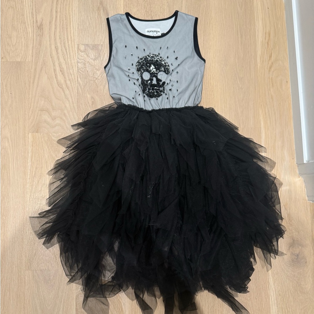 Black and Gray girls tutu du monde dress